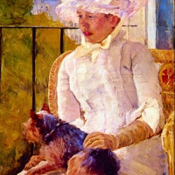 Woman with a Dog